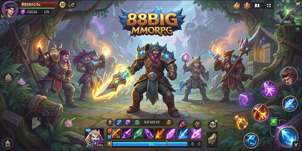 Gameplay seru dan interaktif dalam dunia fantasi 88BIG.