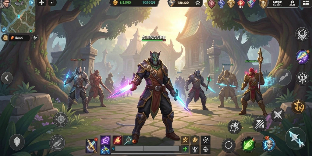 Gameplay seru di ALISANRP dengan grafis yang memukau.