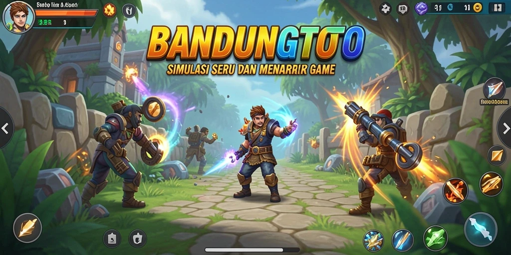Tangkapan layar gameplay <strong>BANDUNGTOTO</strong> yang menampilkan aksi seru dalam simulasi.