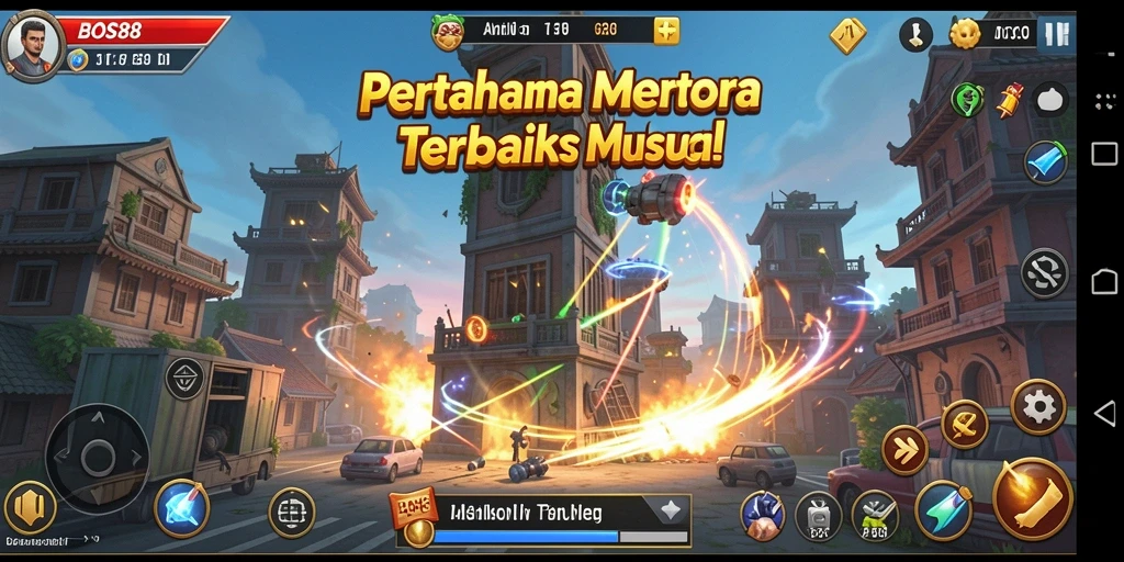Gameplay menakjubkan dalam BOS88 dengan grafik menarik dan strategi mendebarkan.