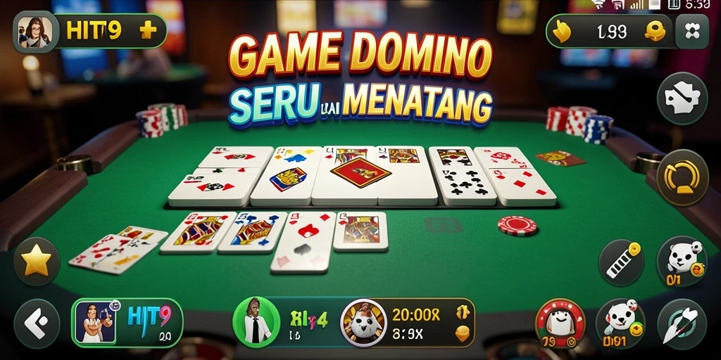 Tampilan gameplay seru dalam HIT9 yang menarik dan interaktif.