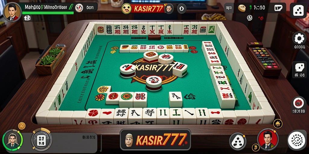 Screenshot KASIR777 menampilkan momen seru permainan Mahjong.