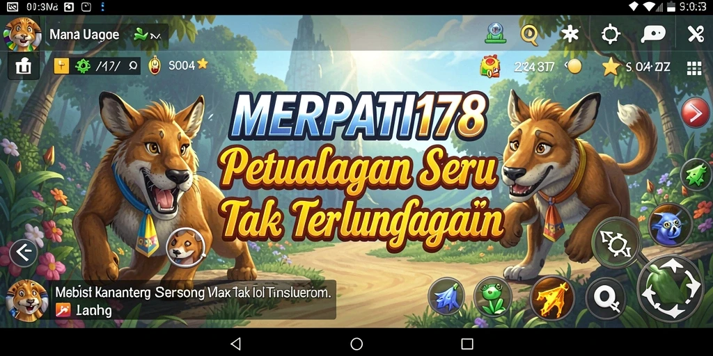 Tampilan gameplay seru di MERPATI178 dengan berbagai tantangan menanti.