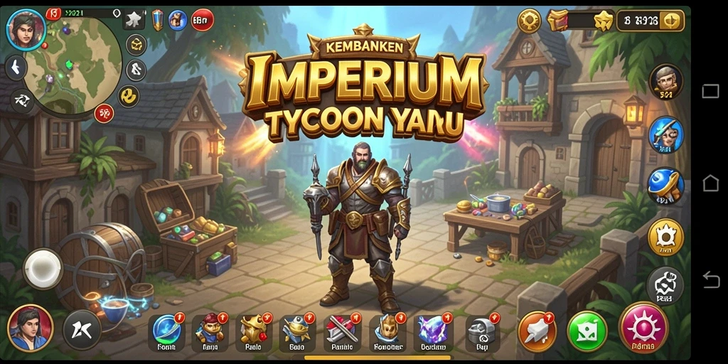 Tampilan gameplay <strong>MPO1221</strong> saat mengelola bisnis Tycoon.