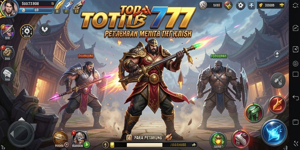 Tampilan gameplay TOTO777 dengan strategi Tower Defense yang menarik.