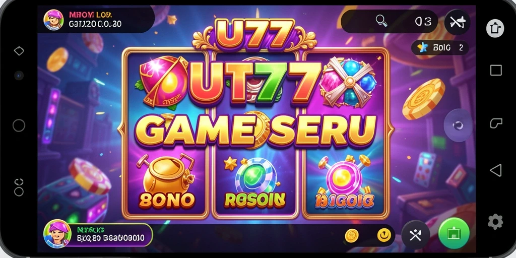 Tampilan menarik dari gameplay Slot di UT77.